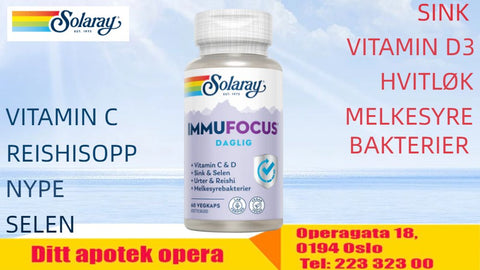 Solaray IMMUFOCUS DAGLIG