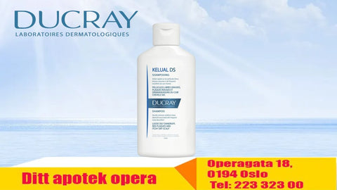 Ducray Kelual DS Shampoo til lett seboreisk eksem 100 ml, 870053