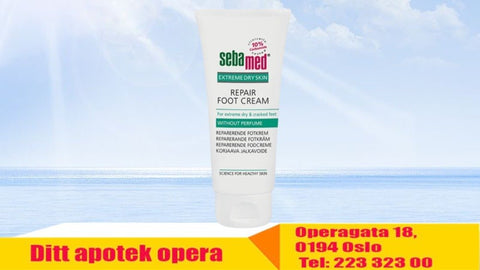 Sebamed Extreme Dry Skin Repair Foot Cream 10% carbamide 100 ml, 984832