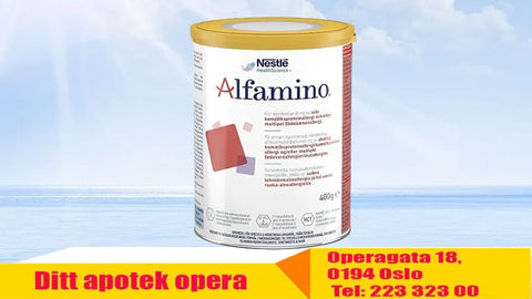 Alfamino næringsmiddel til spedbarn 400 g, 811637