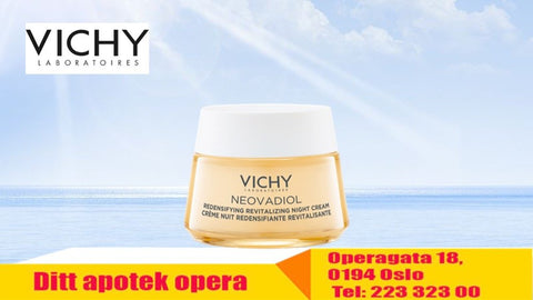 Vichy Neovadiol Peri-Menopause revitaliserende nattkrem 50 ml, 802302