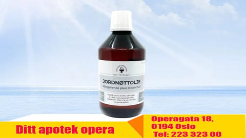 Jordnøttolje NAF 250 ml