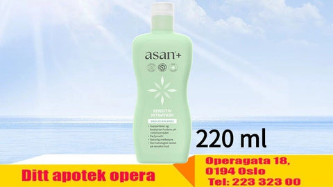 Asan+ sensitiv intimvask 220 ml, 887082