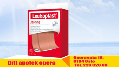 Leukoplast Strong rull 6cmx1m 1 stk