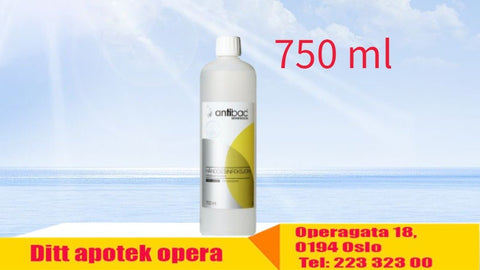 Desinfeksjon hånd Antibac 85% 750 ml, 914124