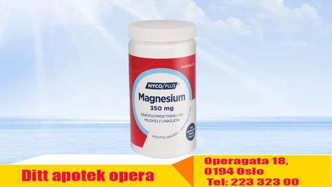 Nycoplus Magnesium 350 mg 100 tabletter, 849198