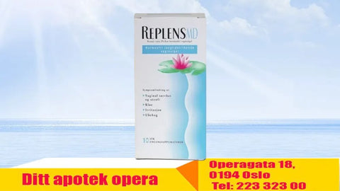 Replens MD Hormonfri Vaginalgel 10stk, 921447