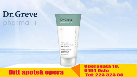 Dr Greve Pharma nattkrem uten parfyme til normal og kombinert hud 50 ml 933823