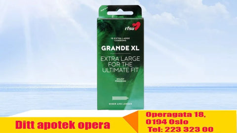 RFSU Grande XL kondom 15 stk, 858055
