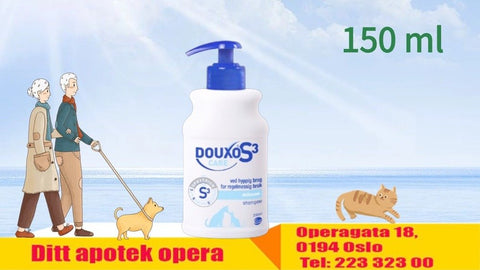 Douxo S3 Care Shampoo til dyr 200 ml, 964880