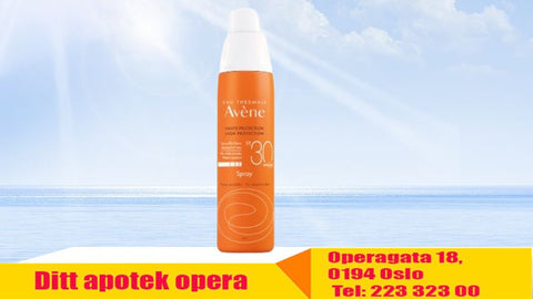 Avène Sun solspray kropp SPF30 200 ml, Varenummer: 926689