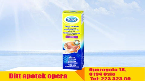 Scholl Dry Skin Daily Moisturizer 75 ml, 912906