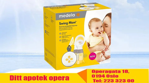 Medela Swing Maxi dobbel brystpumpe 946610