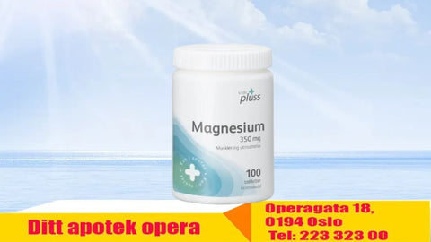 Vidi pluss magnesium 350mg 100 tabletter,  866751