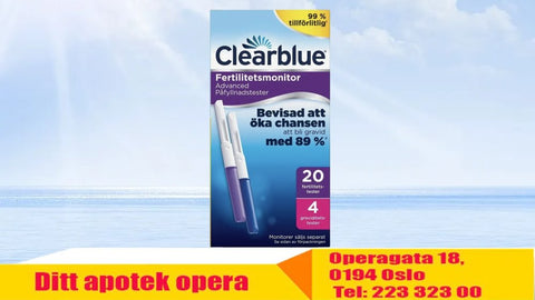 Clearblue testpinner fertilitet 20 + 4 stk, 862525