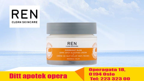 REN Overnight Glow Dark Spot Sleeping Cream 50 ml, 990346