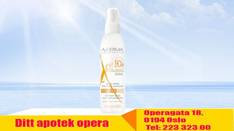 A-Derma Protect solspray barn SPF50+ 200 ml Varenummer: 998640