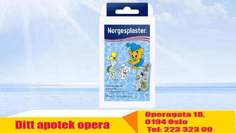 Norgesplaster Bamse plaster 20 stk, 925811