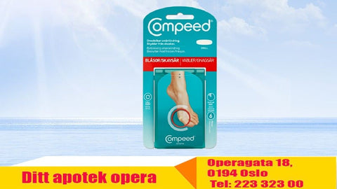 Compeed gnagsårplaster small 6 stk, 812982