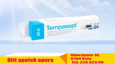 Tempasept termometerbeskyttelse 50 stk, 915133