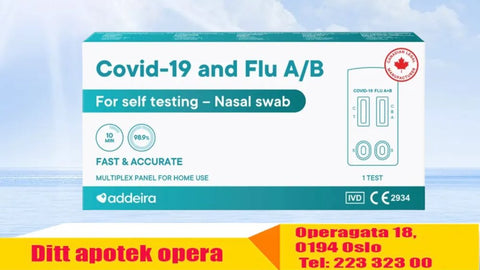 Addeira Covid-19 & Influensa A+B selvtest, 880736