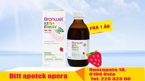 Bronwel kids+family hostesirup 240 ml,  904866