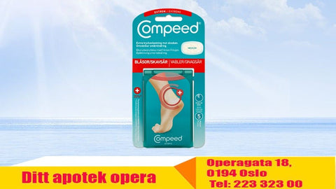 Compeed gnagsårplaster extreme 5 stk, 839812