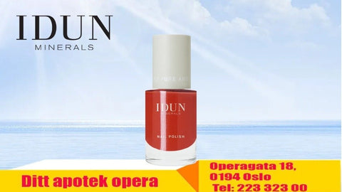 IDUN Minerals Neglelakk Korall, 11ml, 867124