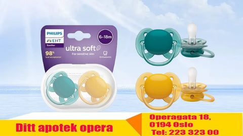 Philips Avent UltraSoft narresmokk 6-18m 2 stk, 877474