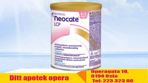 Neocate LCP pulver spedbarnsernæring 400 g, 840659
