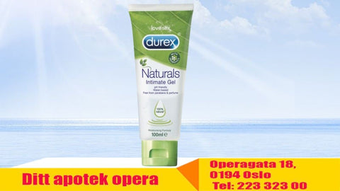 Durex Naturals glidekrem 100 ml, 980158