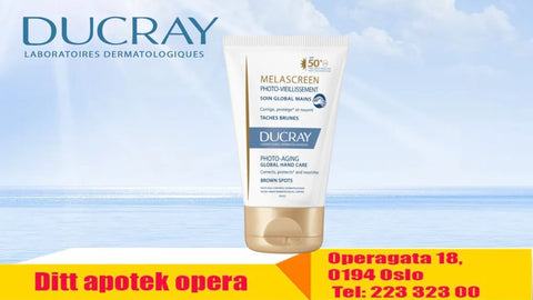 Ducray Melascreen Hand Care SPF50+ mot mørke flekker 50 ml, 879970