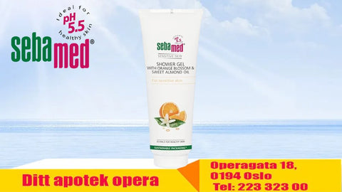 Sebamed Shower Gel orange blossom & sweet almond oil 250 ml