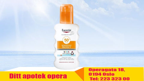 Eucerin Sensitive Protect Kids Sun Spray SPF50+ 200, 200ml, 846713