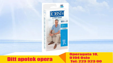 Jobst men casual K1 kne sort S