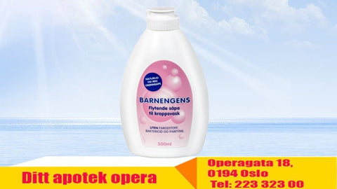 Barnengens flytende såpe 300ml, 907327