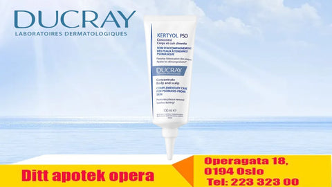 Ducray Kertyol PSO Concentrate til lett psoriasis 100 ml, 866423