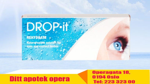 Drop it øyedråper engangspipet 20 x 5 ml, 924161