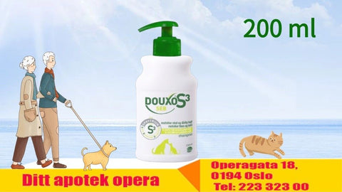 Douxo S3 Seb Shampoo til dyr 200 ml, 938542