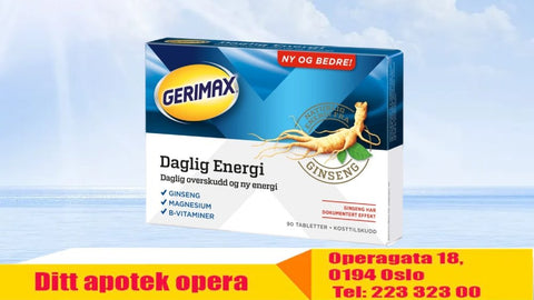 Gerimax daglig energi Tab, 908171