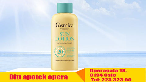 Cosmica Sun Lotion SPF20 200 ml, Varenummer: 801644