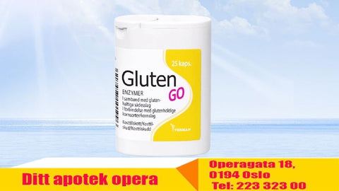 Gluten GO 25 stk kapsler, 888470