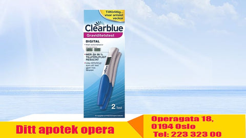 Clearblue Digital med Ukeindikator 2pk, 897990