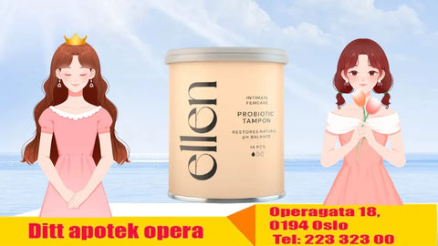 Ellen Probiotic tampong light 14 stk, 950267