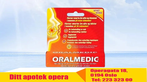 Oralmedic behandling av munnskold 0,35 ml, 871427