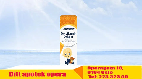 Nycoplus D3-vitamin dråper 10ml, 986281