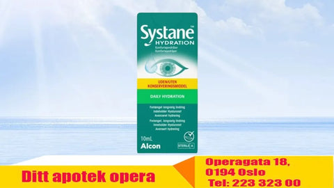 Systane Hydration uten konserveringsmiddel 10 ml, 877802