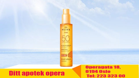 NUXE Sun Oil Spray Face & Body SPF50 150 ml, 984065