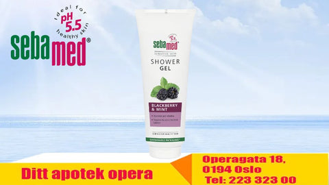 Sebamed Shower Gel blackberry & mint 250 ml, 844966