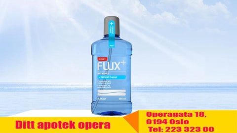 Flux+ Prevent Plaque fluorskyll 0,2% NaF 500 ml, 848413